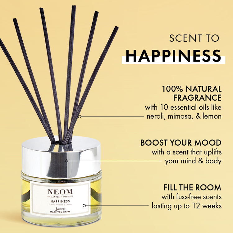 Happiness Reed Diffuser Refill | NEOM Wellbeing US