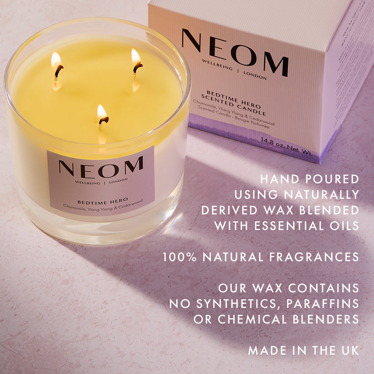 Bedtime Hero Scented Candle (3 Wick)