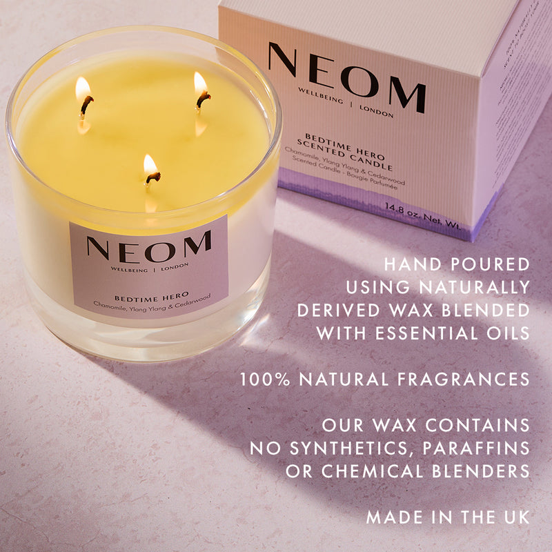 Bedtime Hero Scented Candle (3 Wick)