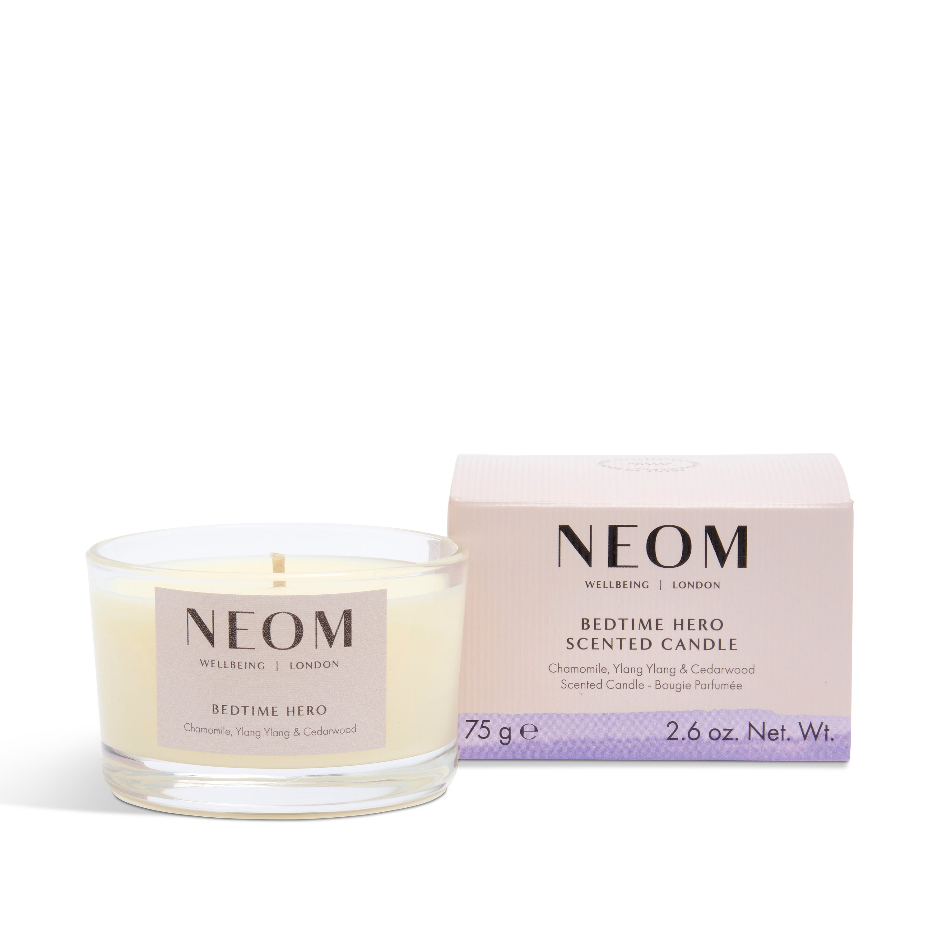 Bedtime Hero Scented Candle (Travel) | NEOM Organics US – NEOM