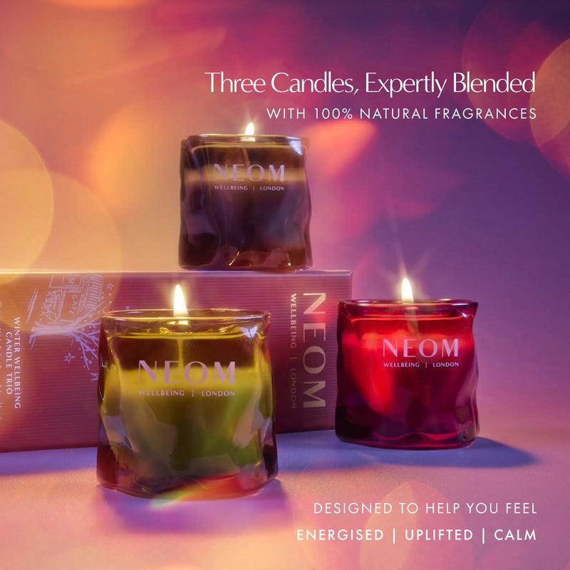 Winter Wellbeing Candle Trio (Worth $60)