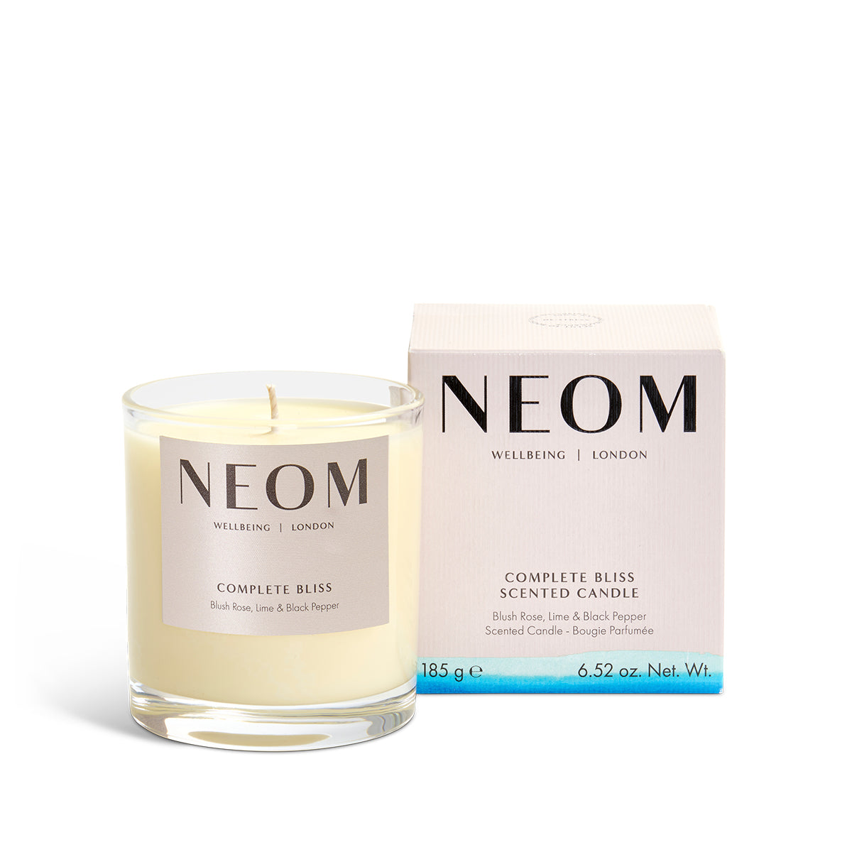 新品　箱付き　未使用　NEOM キャンドル 420g Complete Bliss Scented Candle (1 Wick) | NEOM Organics US