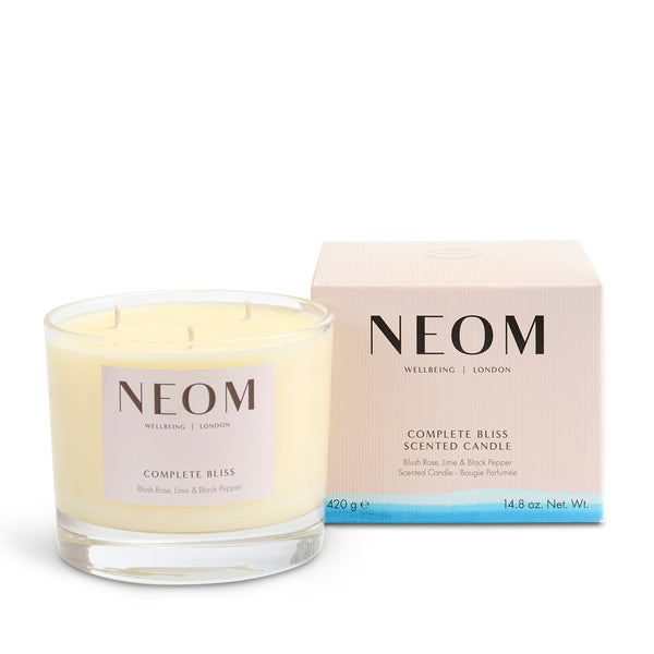 Complete Bliss Scented Candle (3 Wicks) | NEOM Organics US – NEOM