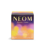 NEOM Cosy Nights scented candle box on a white background