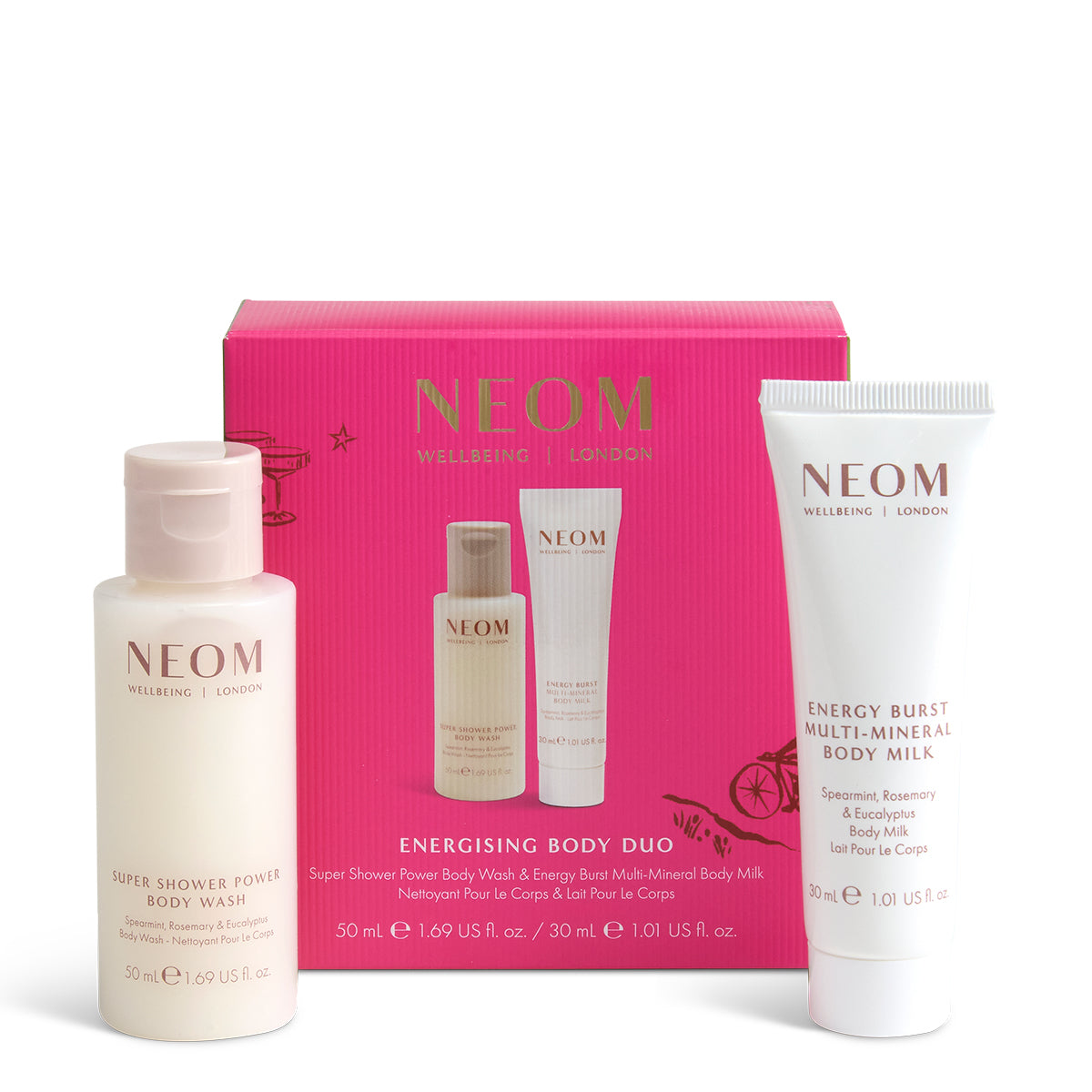 Energising Body Duo (Worth $22)