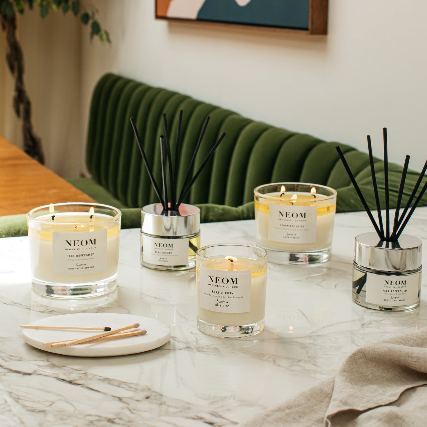 Feel Refreshed Reed Diffuser | Neom Organics – NEOM Wellbeing US