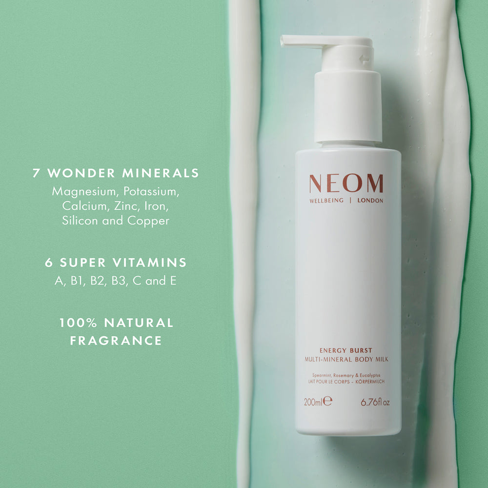 Energy Burst Multi-Mineral Body Milk 200ml