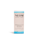 NEOM Moment of Calm essential oil blend packaging on a white background