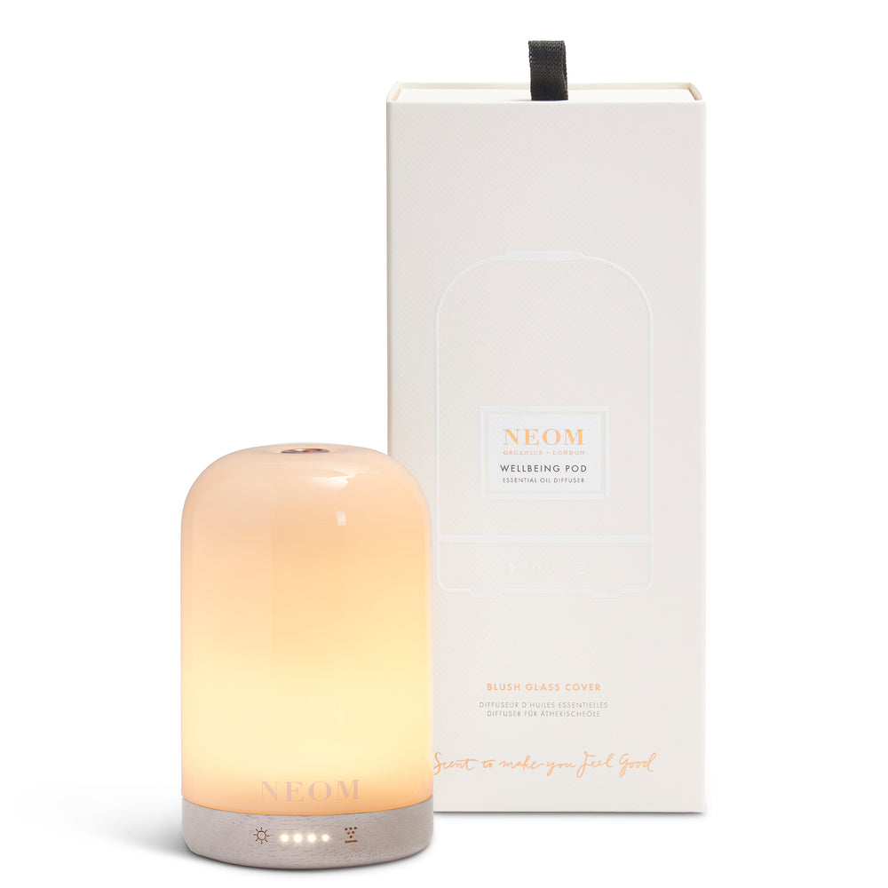 Wellbeing Pod Essential Oil Diffuser With Blush Cover