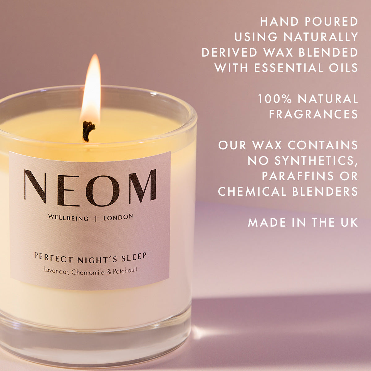 Tranquillity Scented Candle (1 Wick) | NEOM Organics US