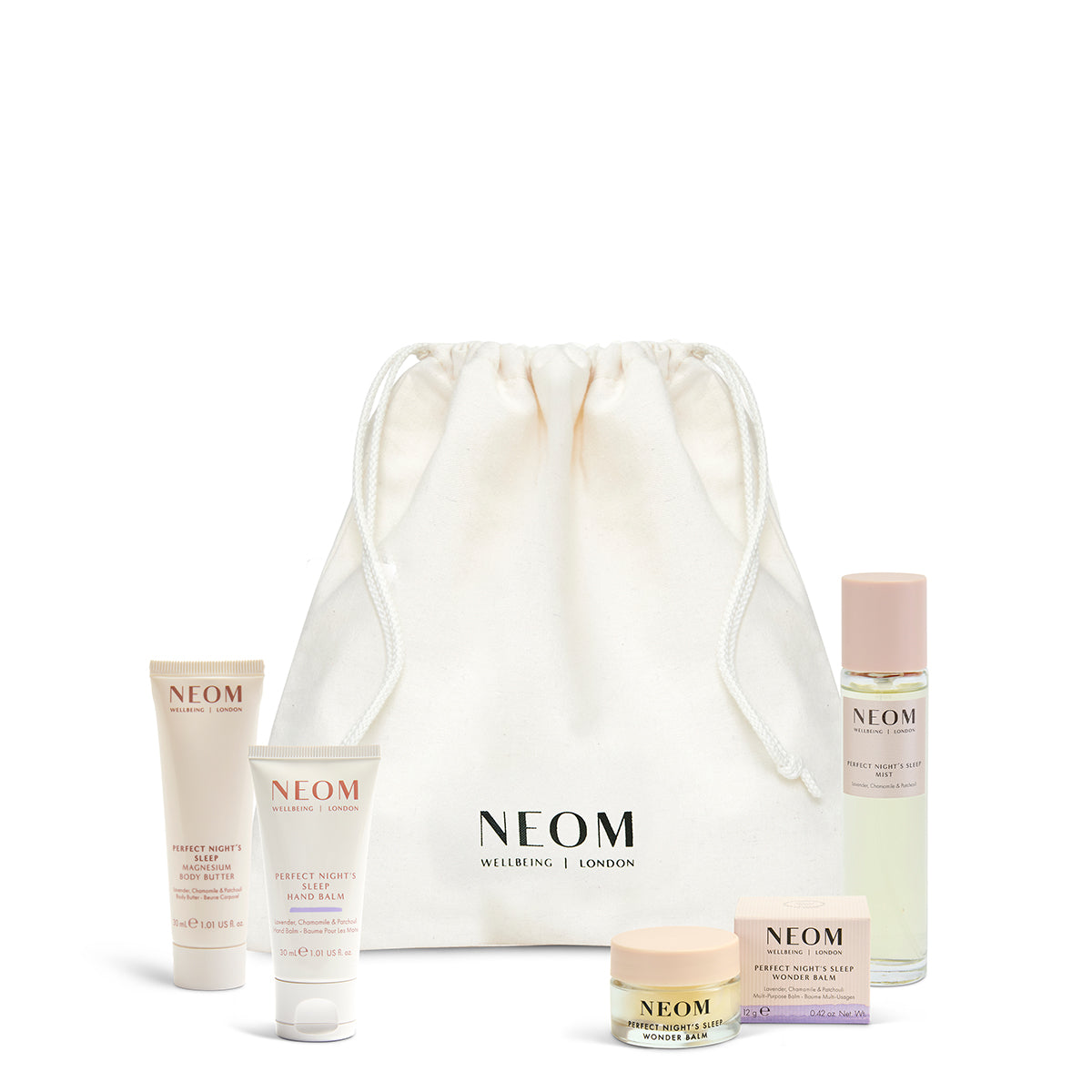 Perfect Night's Sleep On The Go Collection – NEOM Wellbeing US