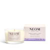 NEOM scented candle with packaging on a white background