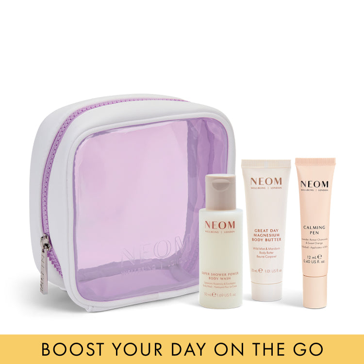 Wellbeing On-The-Go Travel Set (Worth $61)