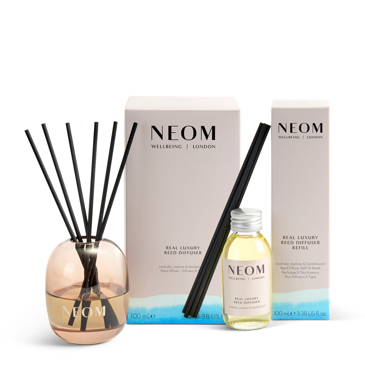 Diffusers Rifill Real Luxury Reed Diffuser & Refill