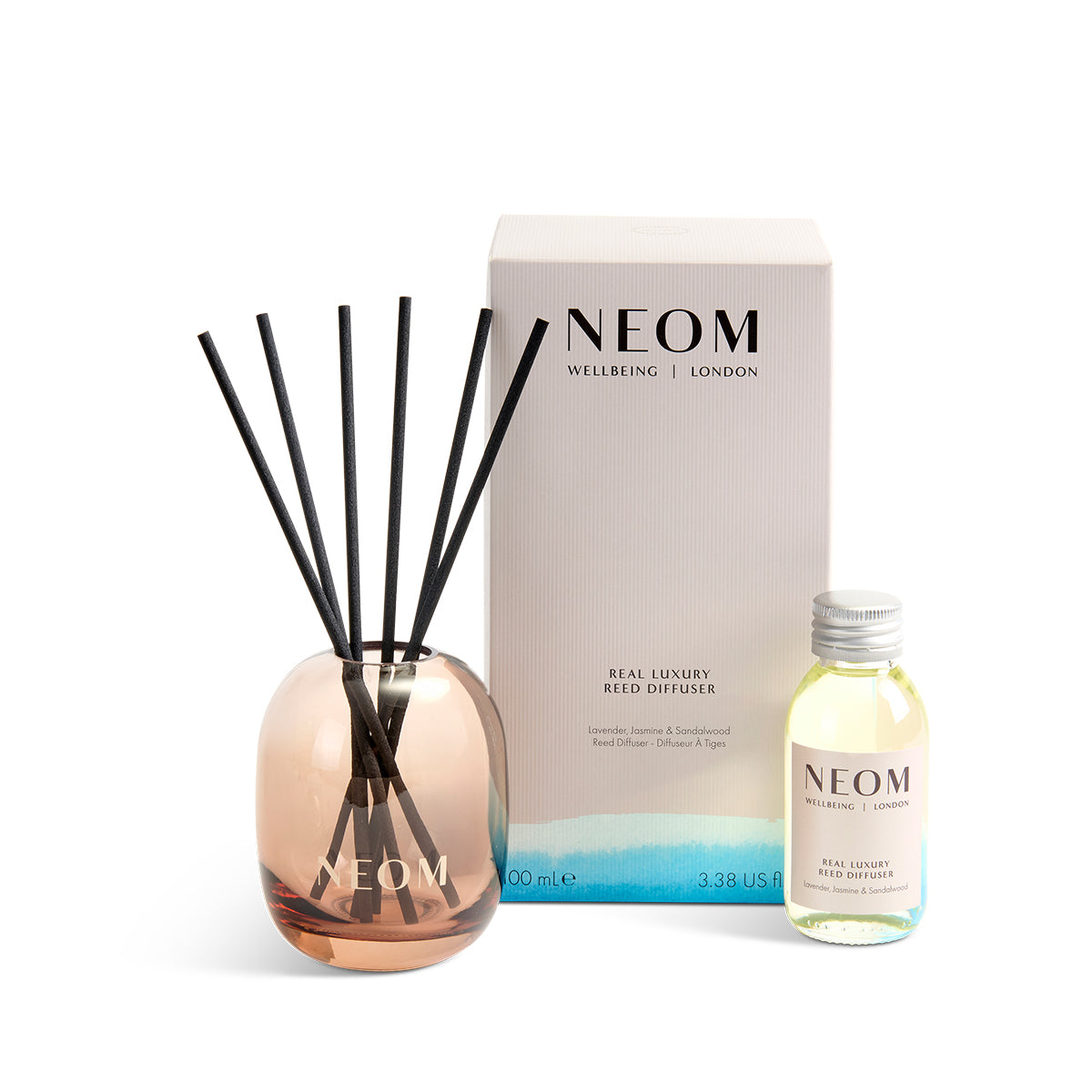 Fake Now Diffusers Real Luxury Reed Diffuser & Refill