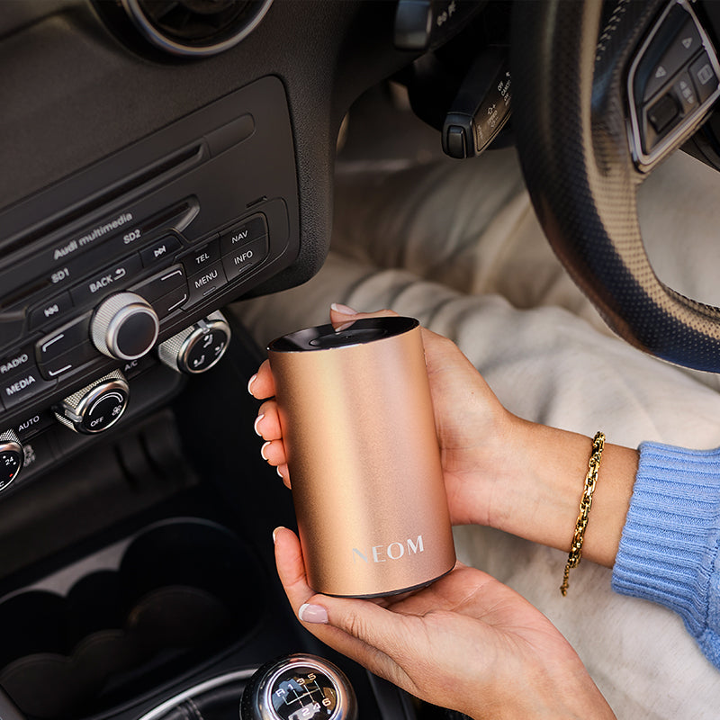 Wellbeing Pod Mini+ Waterless Essential Oil Diffuser in Rose Gold