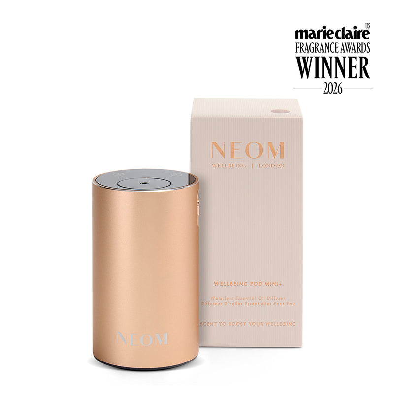 Wellbeing Pod Mini+ Waterless Essential Oil Diffuser in Rose Gold