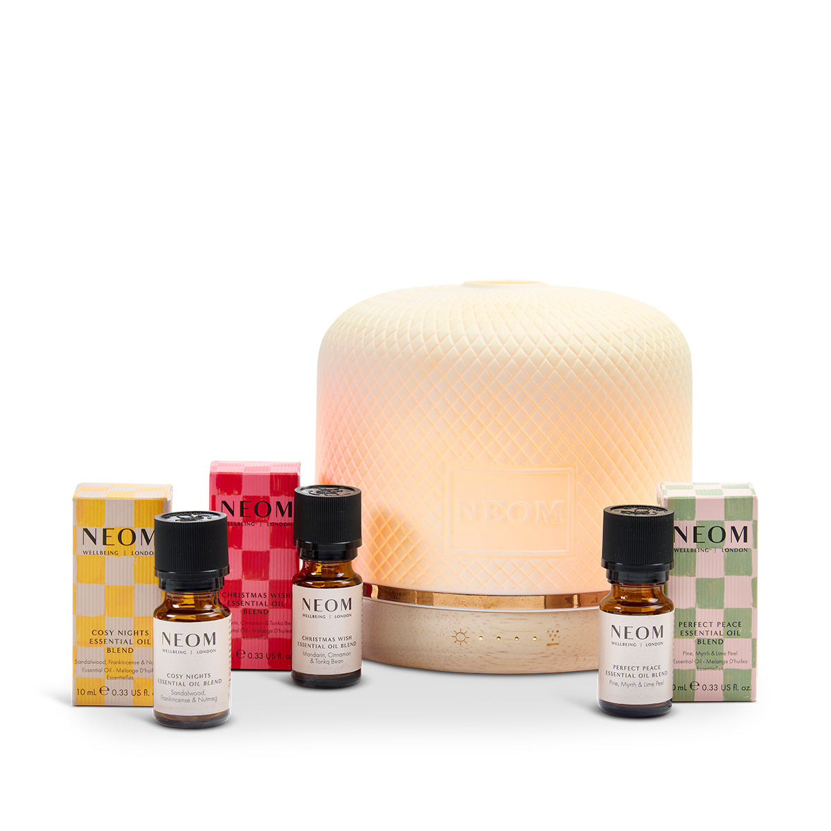 Happiness Diffuser & Oil Starter Pack – NEOM Wellbeing US