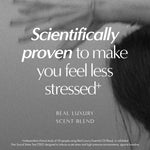 NEOM Calming Pen clinical claim graphic: scientifically proven to make you feel less stressed