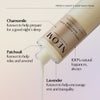 NEOM Perfect Night's Sleep Bath Foam pouring, with Chamomile, Patchouli, and Lavender, 100% natural fragrance