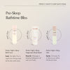 Three-step pre-sleep bathtime routine: Perfect Night's Sleep Bath Foam, Magnesium Body Butter, and Mist