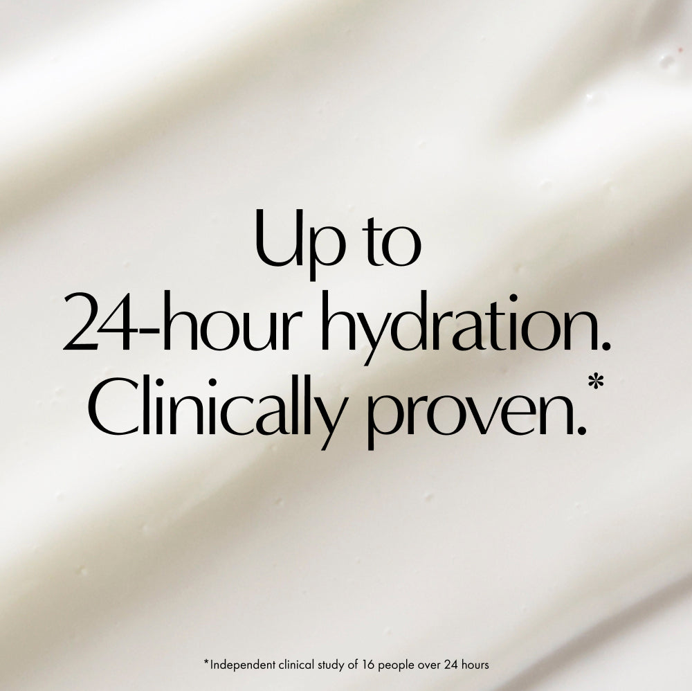 NEOM Super Shower Power Body Wash claim: up to 24-hour hydration, clinically proven