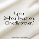 NEOM Super Shower Power Body Wash claim: up to 24-hour hydration, clinically proven