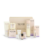 NEOM Black Friday Sleepy Bestsellers Box with Perfect Night's Sleep Products on a white background
