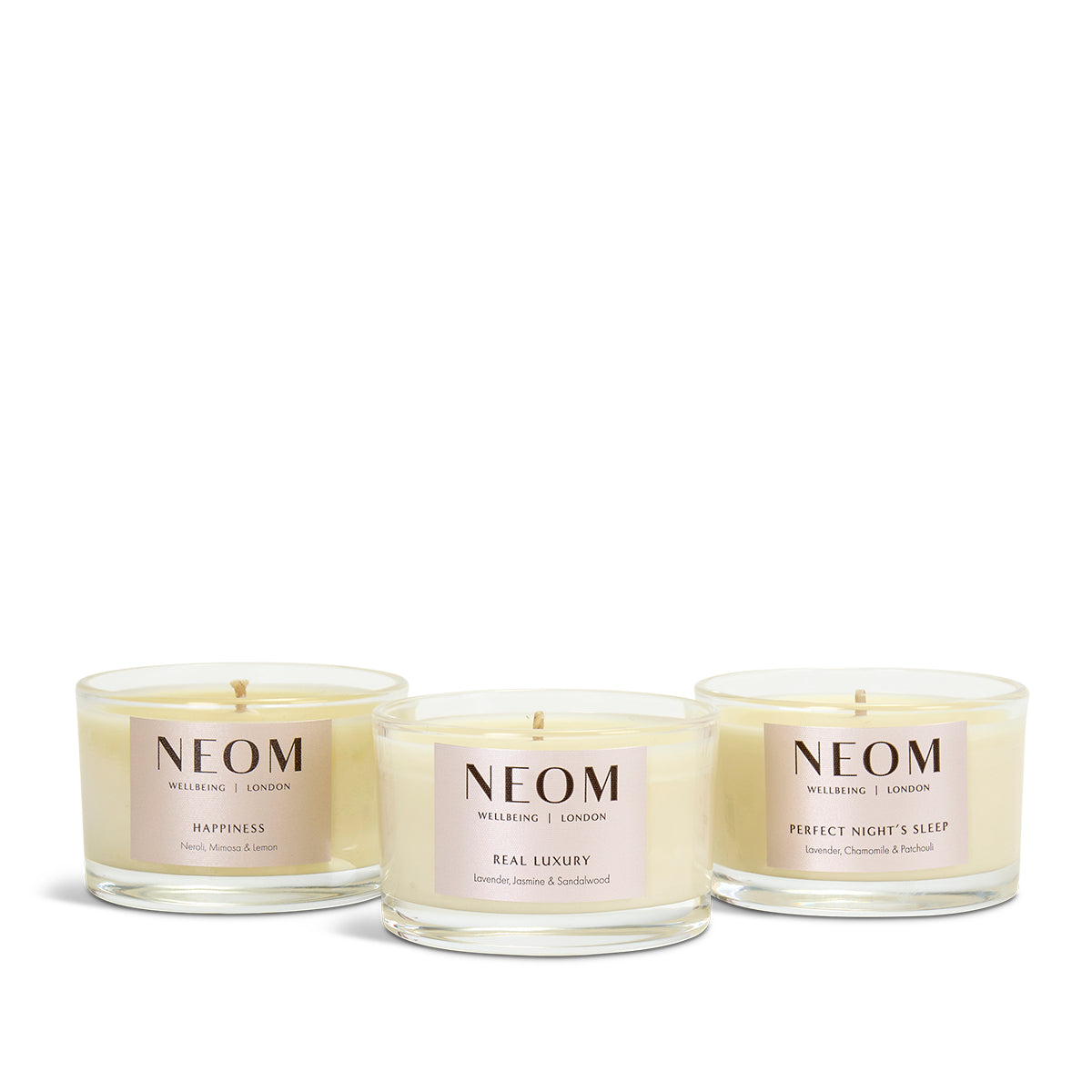 Wellbeing Candle Trio (Worth $60) – Travel – NEOM Wellbeing US