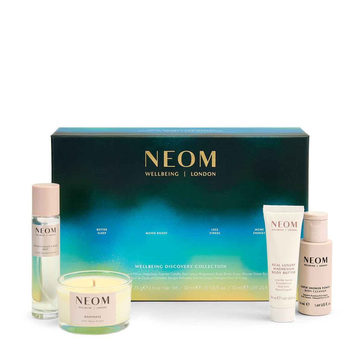 Holiday Wellbeing Discovery Collection (Worth $66)