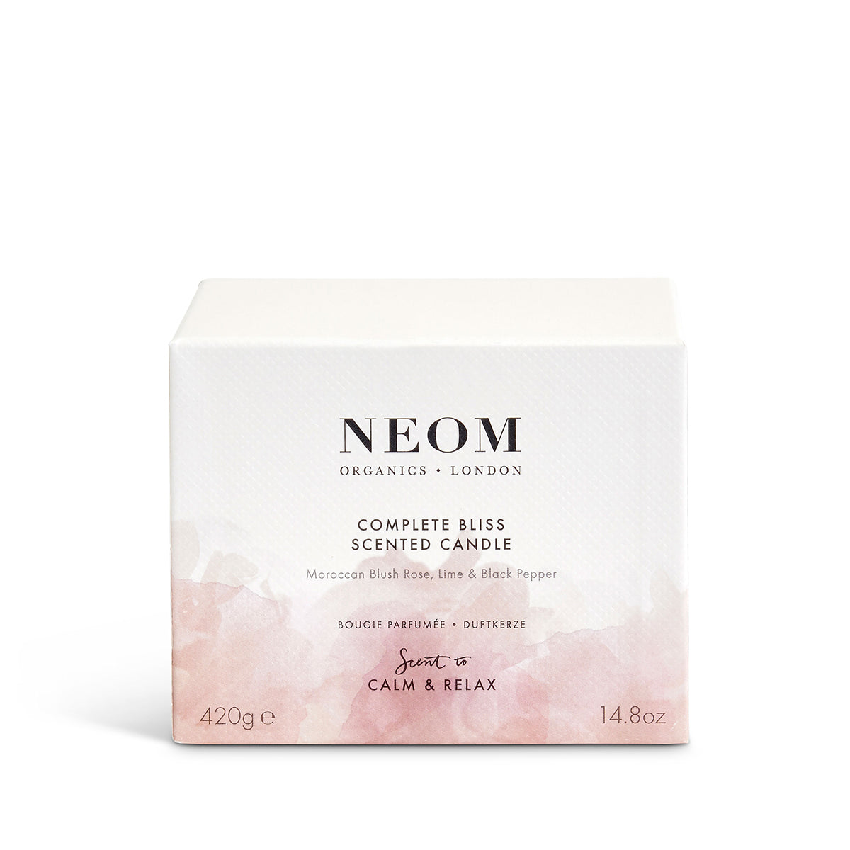 complete bliss 3 wick candle box