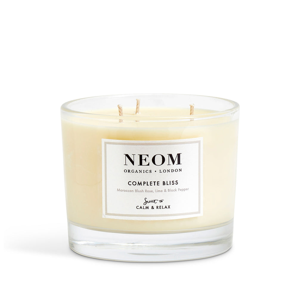 complete bliss 3 wick candle 