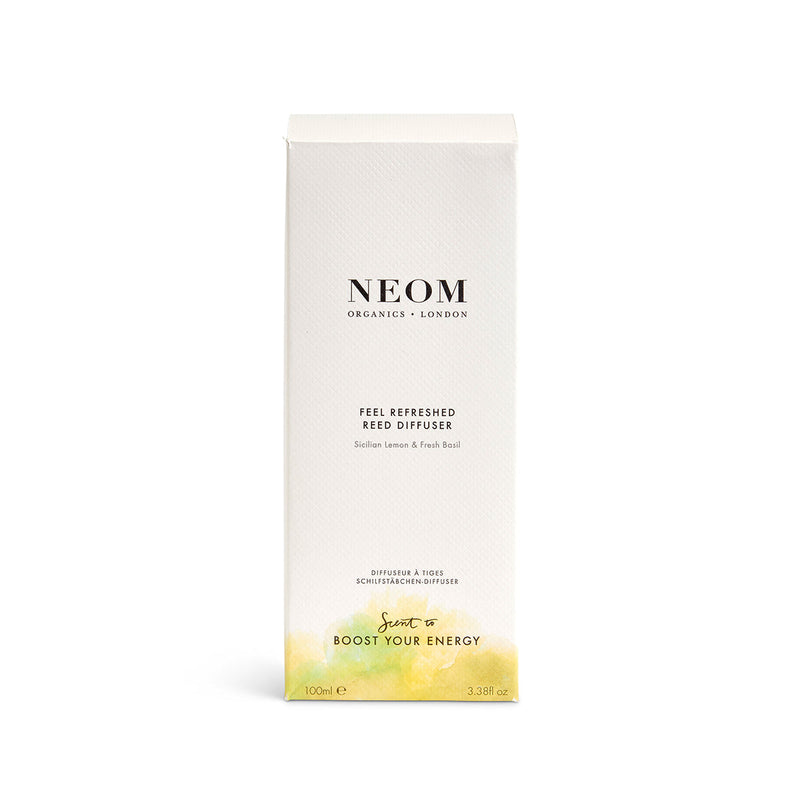 feel refreshed reed diffuser box