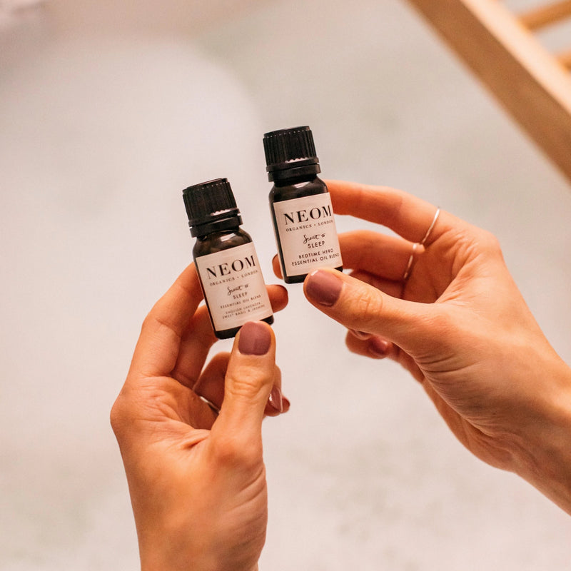 Essential Oil Blend in bath