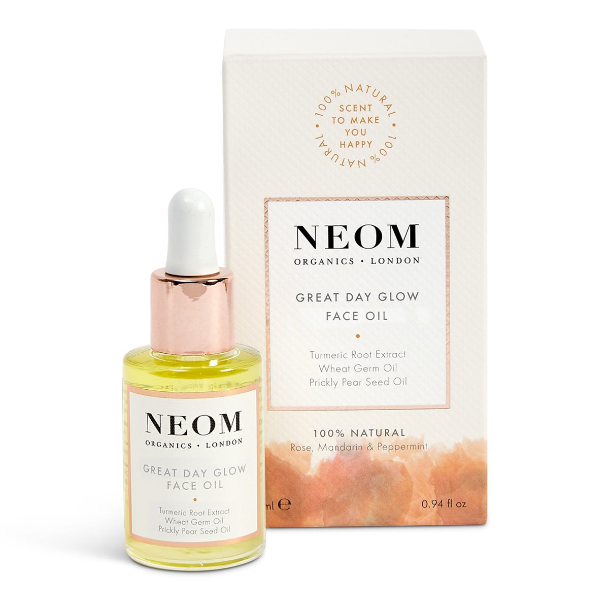 Natural Face Oil Great Day Glow Face Oil NEOM Wellbeing US