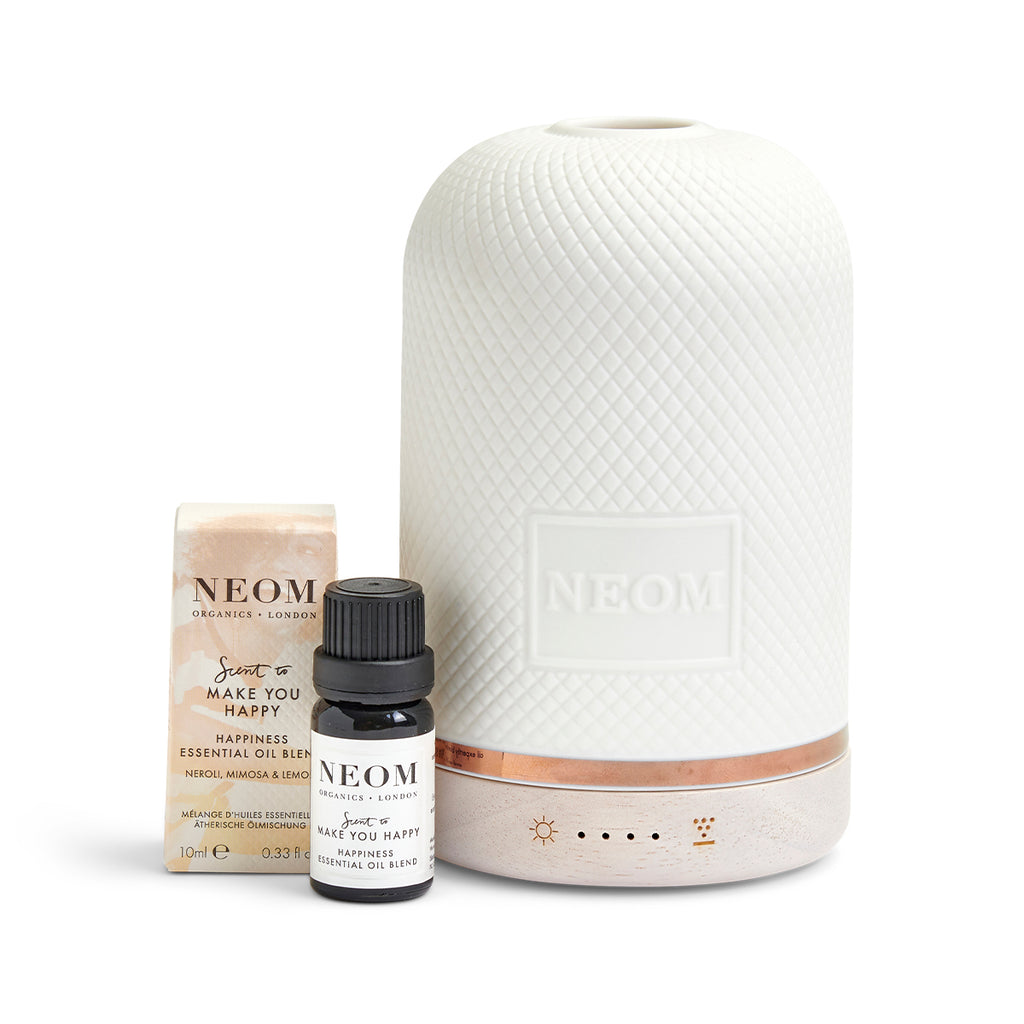 Happiness Diffuser & Oil Starter Pack | NEOM Wellbeing US