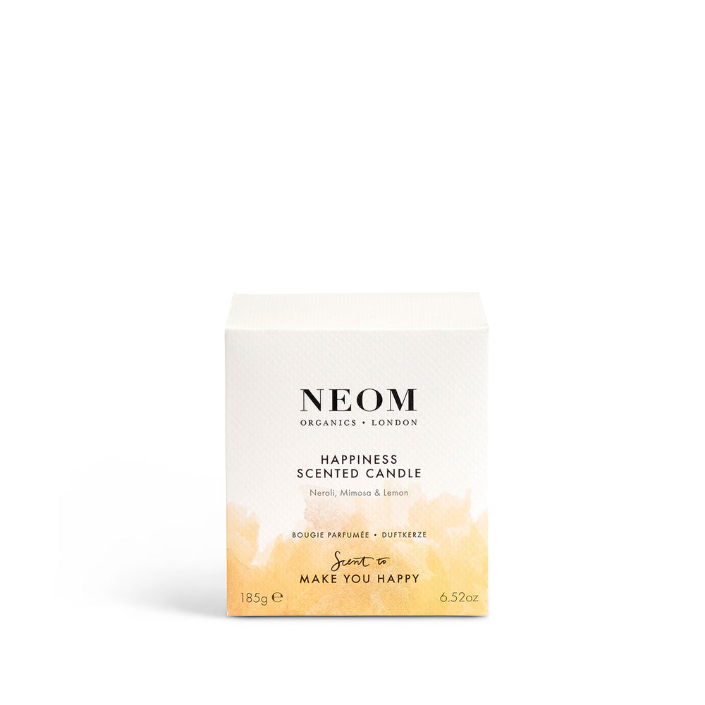 happiness 1 wick candle  box