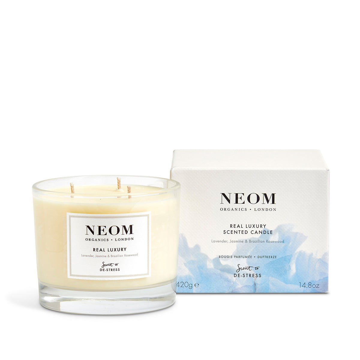 Bougie parfumée Real Luxury de Neom Organics
