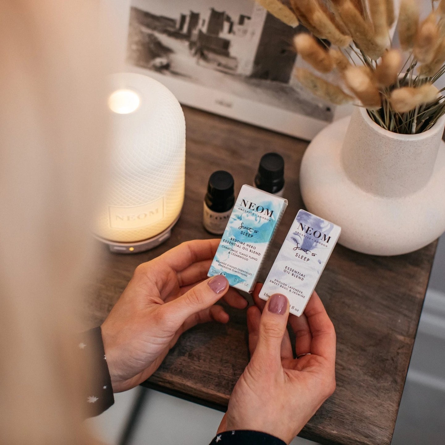 Scent to sleep essential oil blends